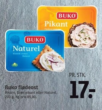 SPAR Buko flødeost tilbud