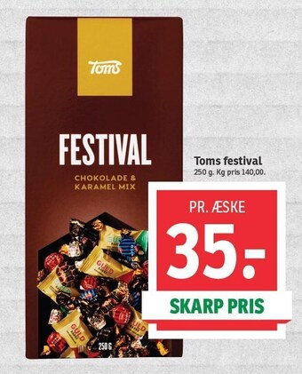 SPAR Toms festival tilbud