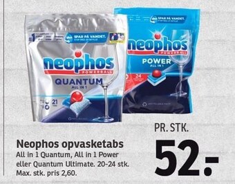 SPAR Neophos opvasketabs tilbud