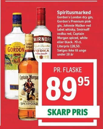 SPAR Spiritusmarked tilbud