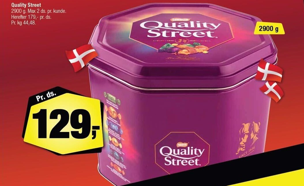 Quality street tilbud hos Calle