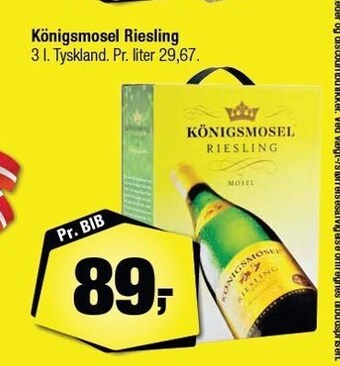 Calle Königsmosel riesling tilbud
