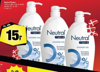 Calle Neutral shower tilbud
