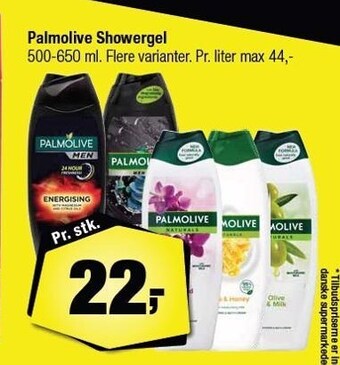 Calle Palmolive showergel tilbud
