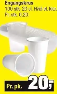 Calle Engangskrus tilbud