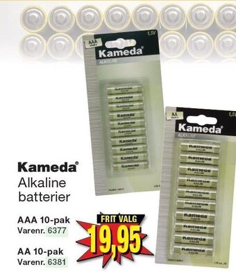 Harald Nyborg Alkaline batterier tilbud