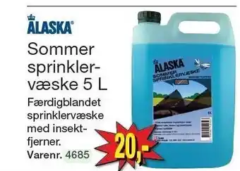 Harald Nyborg Sommersprinklervæske 5 l tilbud