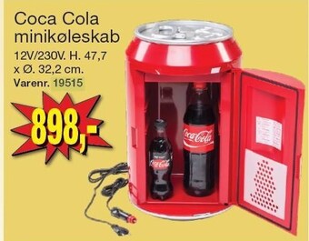 Harald Nyborg Coca cola minikøleskab tilbud