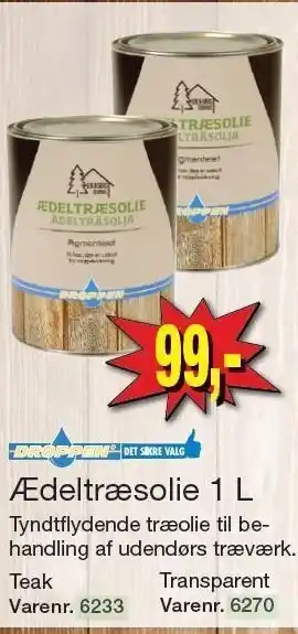 Ædeltræsolie