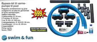 Harald Nyborg Bypass-kit til varmepumpe til pool tilbud
