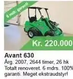 Fritidsmarkedet Avant 630 tilbud