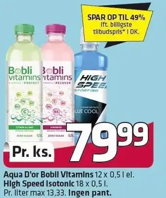 Fleggaard Aqua d'or bobli vitamins tilbud