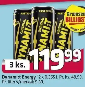 Fleggaard Dynami:t energy 3 ks. tilbud