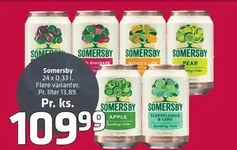 Fleggaard Somersby pr ks tilbud