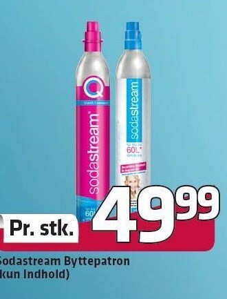 Fleggaard Sodastream byttepatron tilbud
