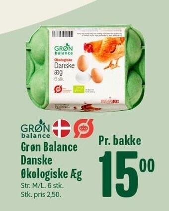 Min Købmand Grøn balance danske økologiske æg tilbud