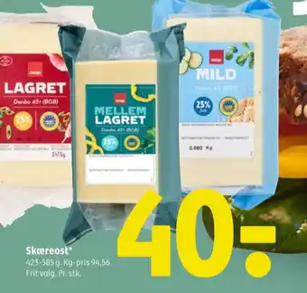 Coop 365 Coop skæreost danbo lagret danbo tilbud