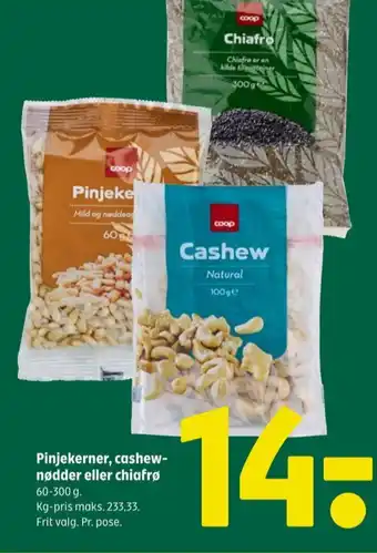 Coop 365 Coop chiafrø tilbud
