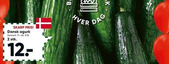 Bilka Dansk agurk tilbud