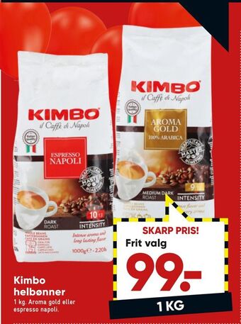 Kimbo helbønner