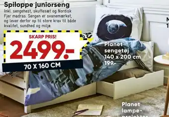 Bilka Planet sengetøj tilbud