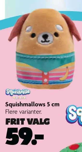Fætter BR Squishmallows 5 cm tilbud