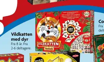 Vildkatten med dyr