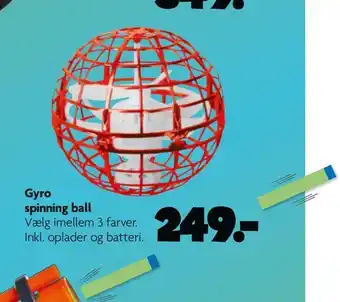 Fætter BR Gyro spinning ball tilbud