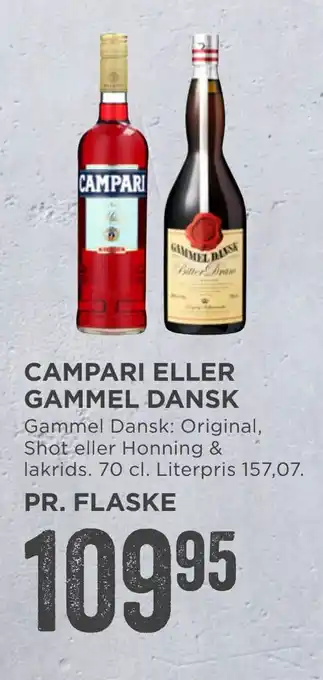 MENY Campari eller gammel dansk tilbud
