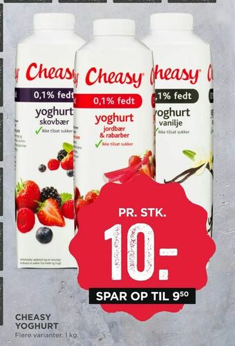 MENY Cheasy yoghurt tilbud