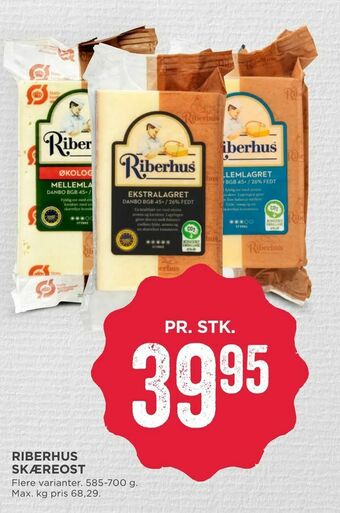 MENY Riberhus skæreost tilbud
