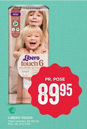 MENY Libero touch tilbud