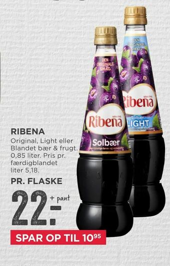 MENY Ribena tilbud
