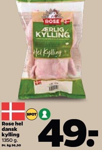 Netto Hel dansk kylling tilbud