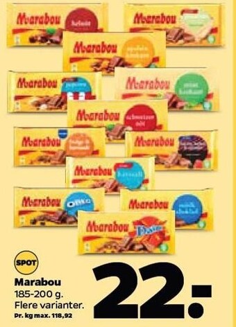 Netto Marabou tilbud