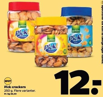 Netto Pick crackers tilbud