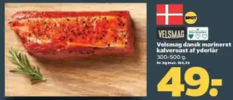 Netto Velsmag dansk marineret kalveroast af yderlår tilbud