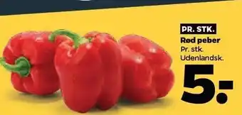 Netto Rød peber tilbud