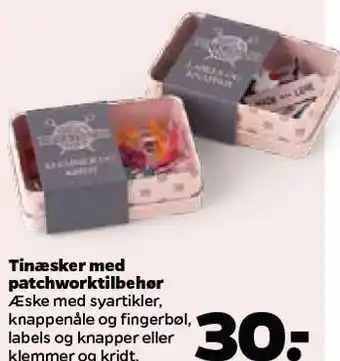 Netto Tinæsker m. ptackworktilbehør tilbud