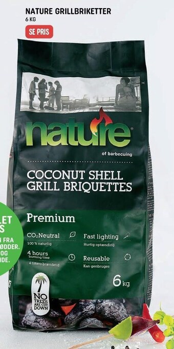 REMA 1000 Nature grillbriketter tilbud