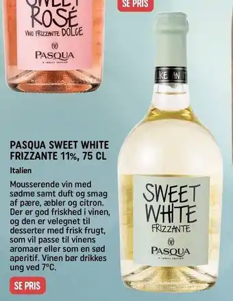 REMA 1000 Paqua sweet white frizzante tilbud