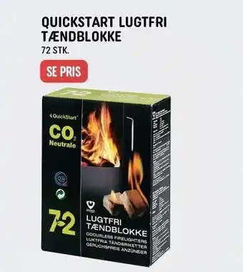Quickstart lugtfri tændblokke