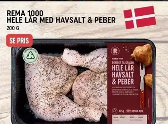 REMA 1000 Rema 1000 hele lår med havsalt & peber tilbud