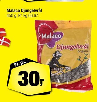 Calle Malaco djungelvrål tilbud
