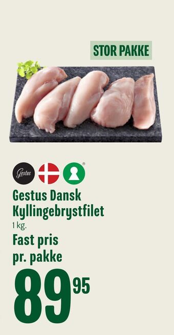 Min Købmand Gestus dansk kyllingebrystfilet tilbud