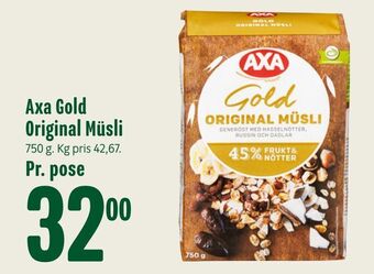 Axa gold original müsli