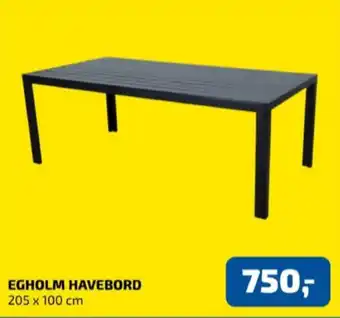 Davidsen Ukendt havebord tilbud