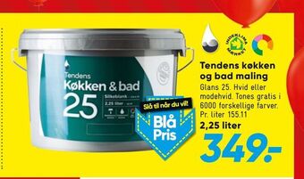 Bilka Tendens køkken og bad maling tilbud