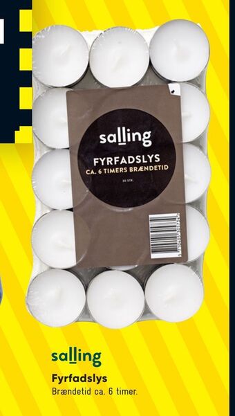Bilka Fyrfadslys tilbud