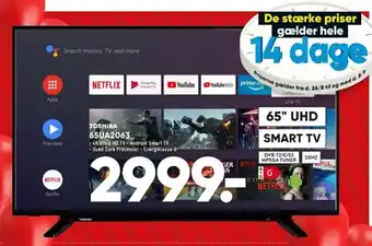 Bilka Toshiba 65ua2063 tilbud